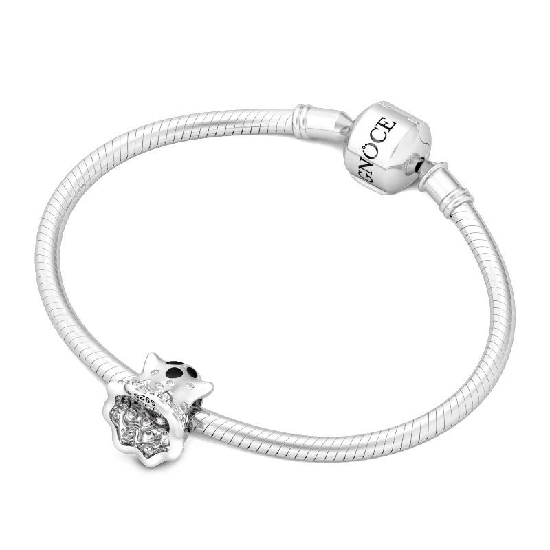 Gnoce Halloween Ghost Charm Platinum-plated Silver Blend - Image 3