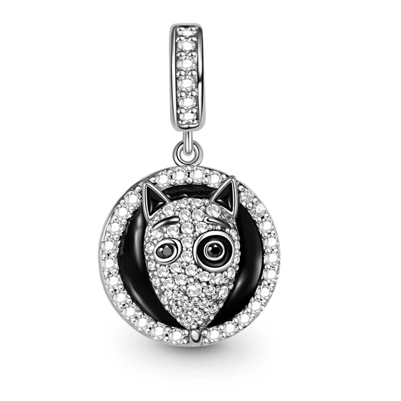 Bull Terrier Dog Photo Charm Pendant 925 Sterling Silver - Image 2