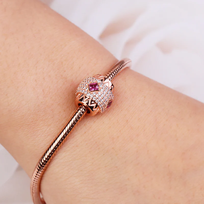 Gnoce Birthstone Charm Platinum-plated Silver Blend - Image 4