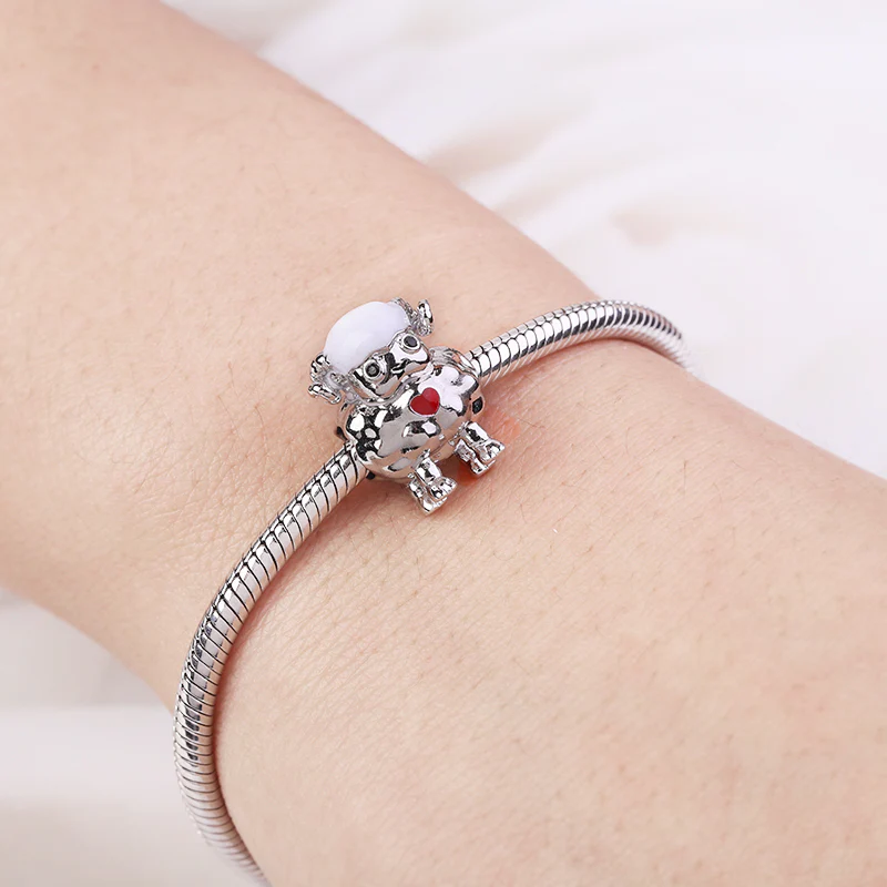 Gnoce Sheep Charm Platinum-plated Silver Blend - Image 3