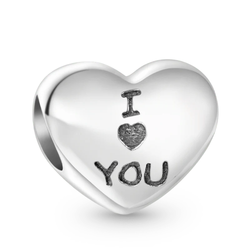 Gnoce "I Love You" Adult-Child Holding Hands Charm - Image 2