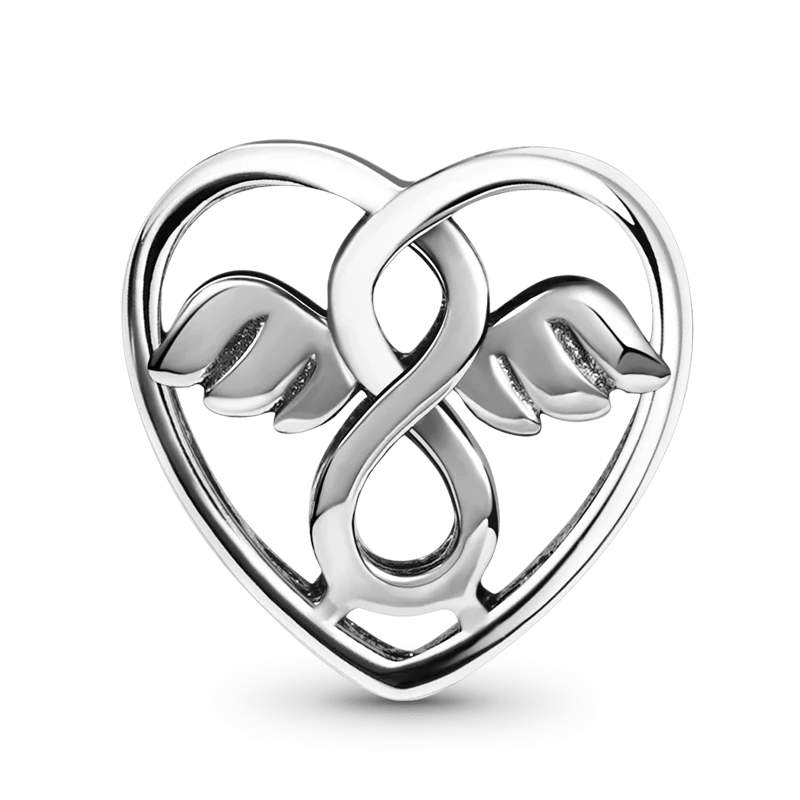 Angel Charm Bead Sterling Silver