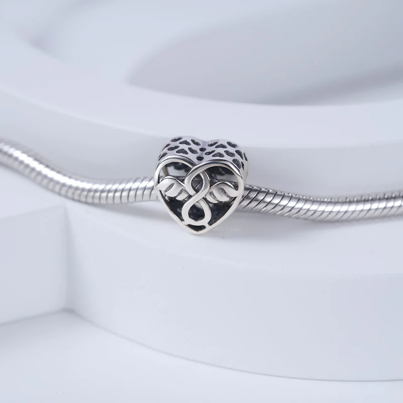 Angel Charm Bead Sterling Silver - Image 2