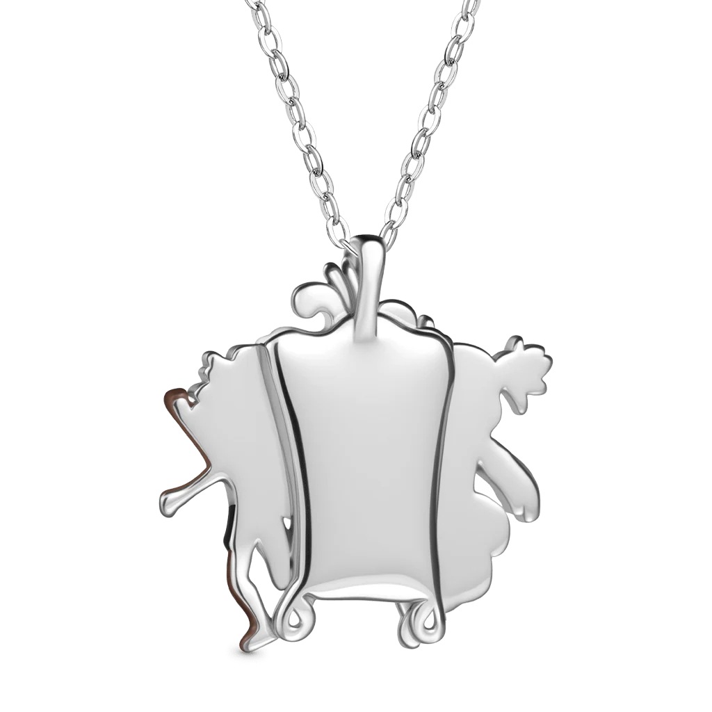 Gnoce Little Nightmares Badge Mirror Necklace - Image 3