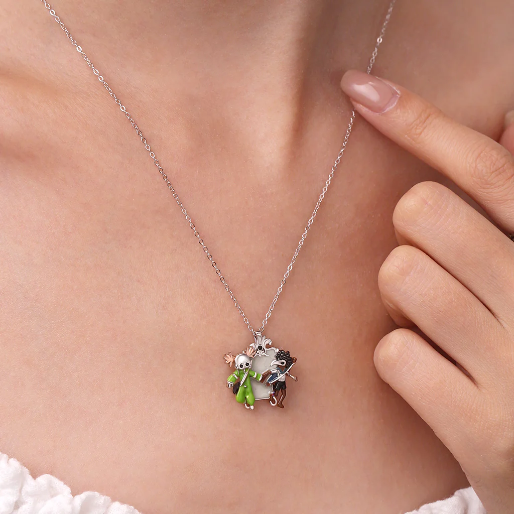 Gnoce Little Nightmares Badge Mirror Necklace - Image 6