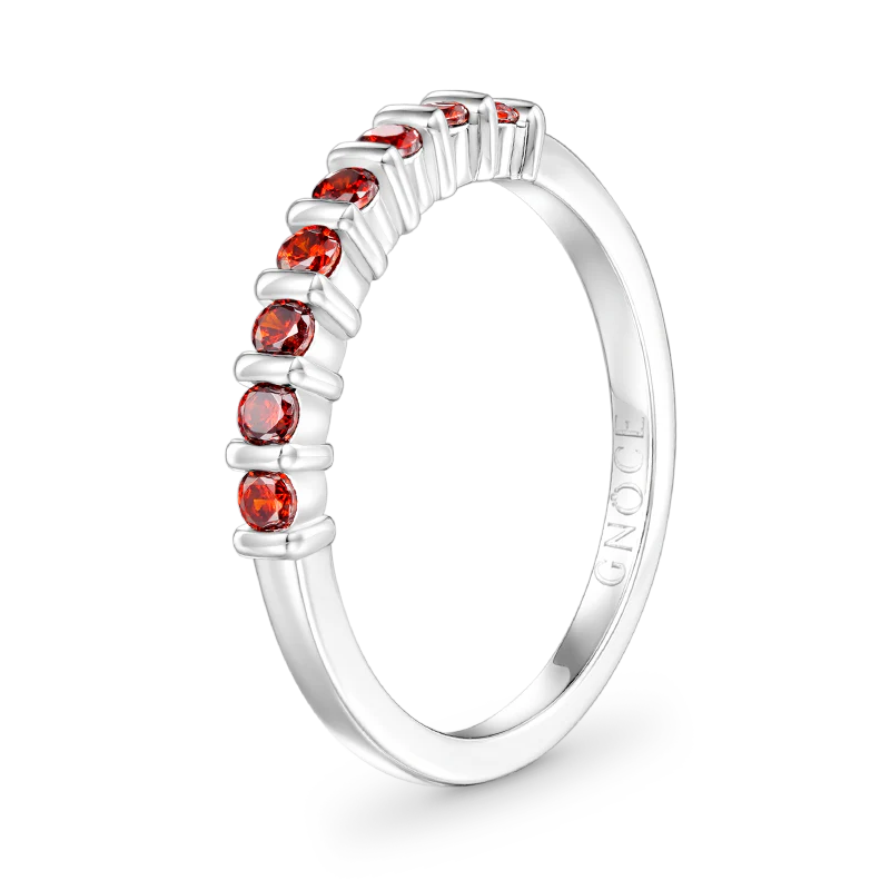 Gnoce Basic Birthstone Ring - Image 3