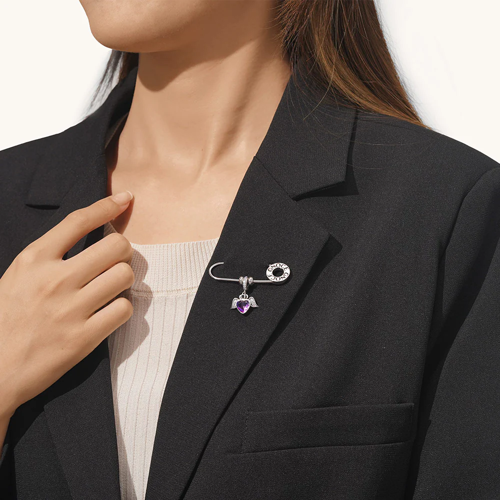 Gnoce Basic Brooch with 2 Pieces of Stoppers - Image 4