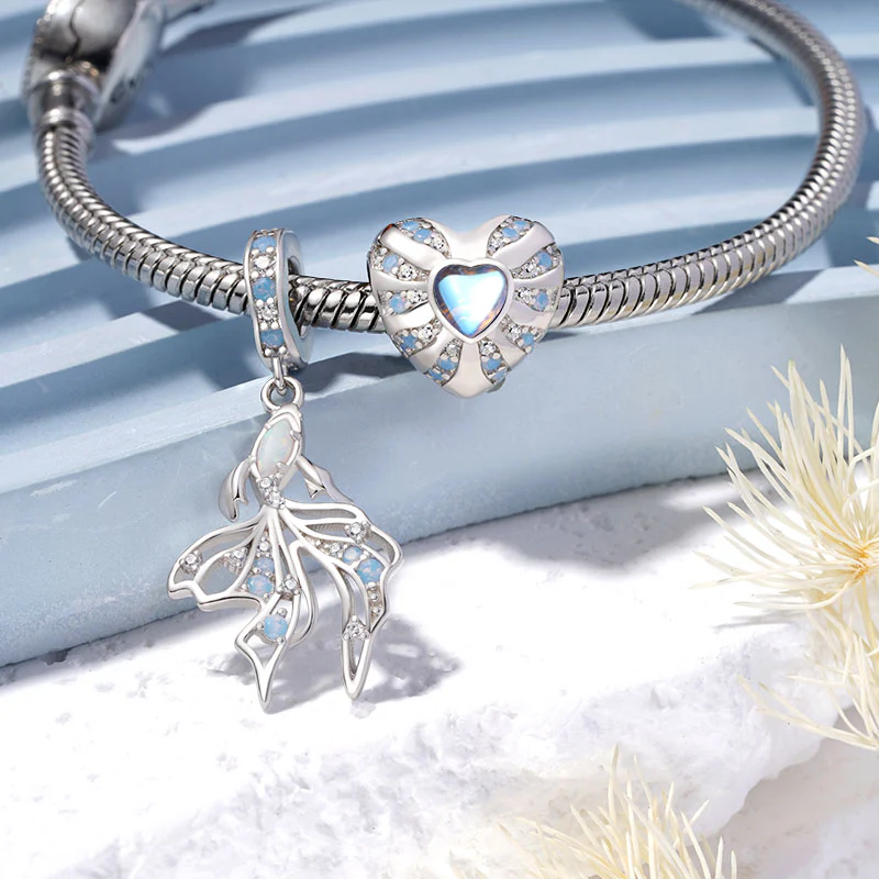 Gnoce Betta Fish Pendant Dangle Charm - Image 2