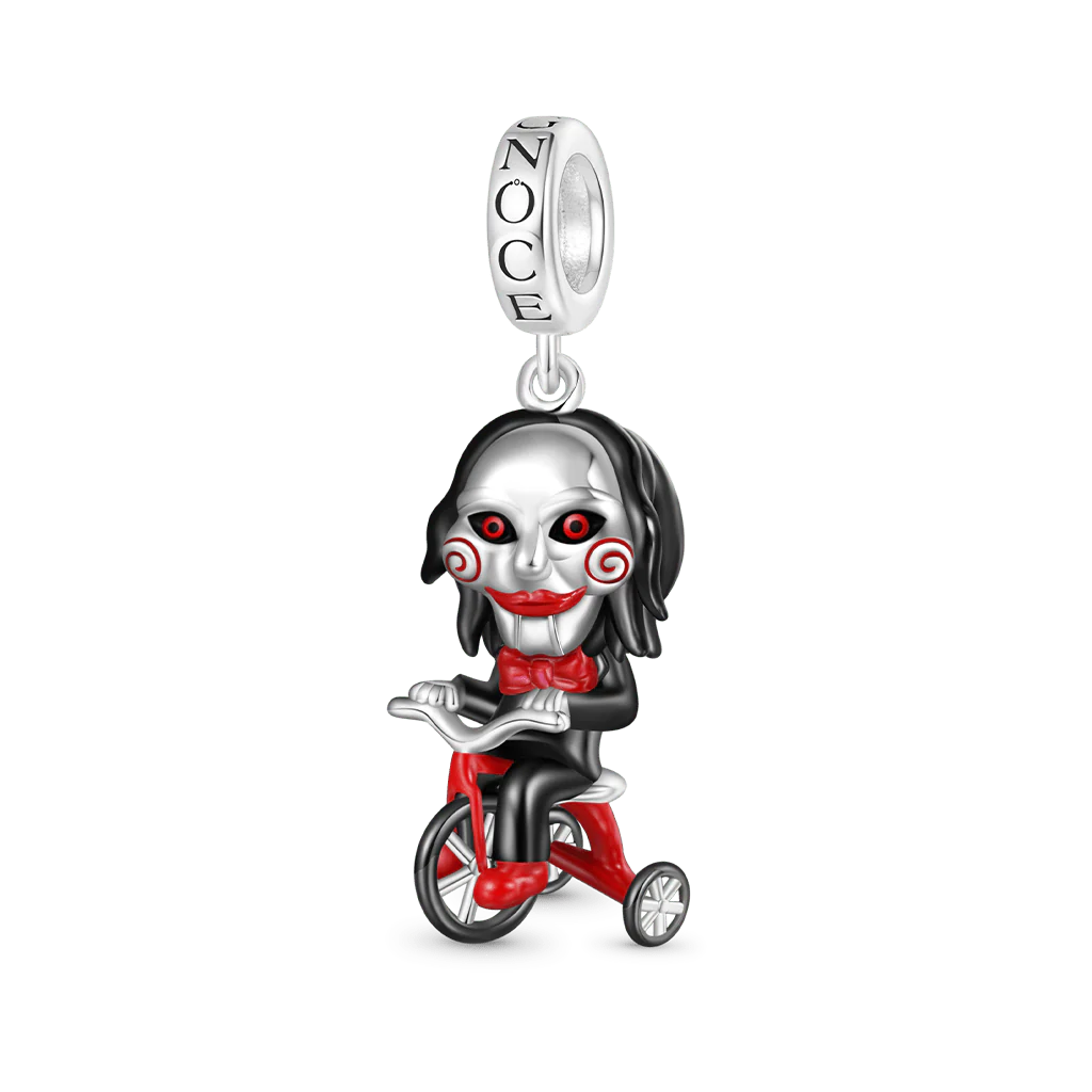 Gnoce Horror SAW Billy Tricycle Charm