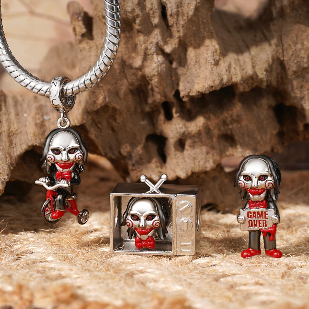 Gnoce Horror SAW Billy Tricycle Charm - Image 3