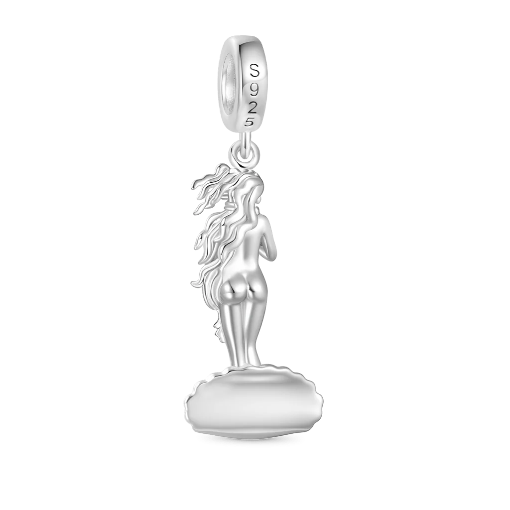 Gnoce Birth of Venus Charm Platinum-plated Silver Blend - Image 2