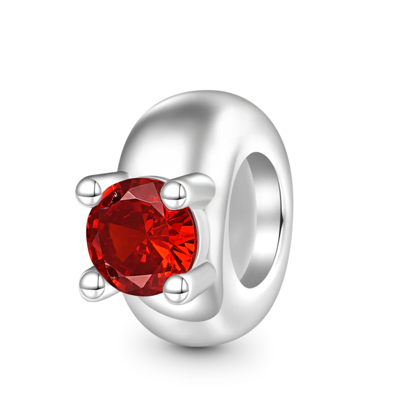 Gnoce Birthstone Basic Stopper Charm
