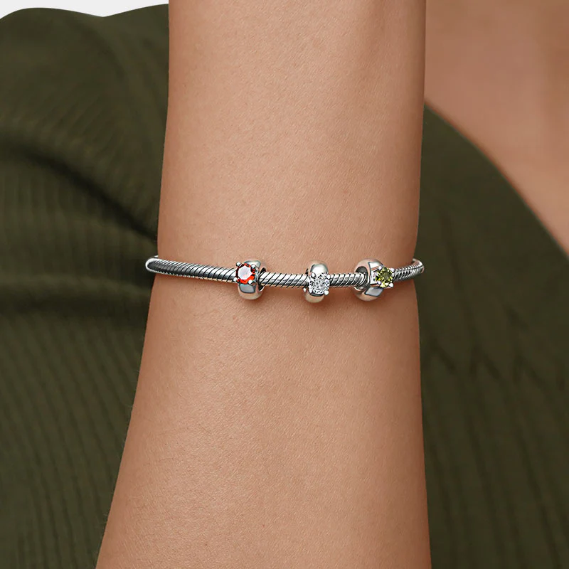 Gnoce Birthstone Basic Stopper Charm - Image 4