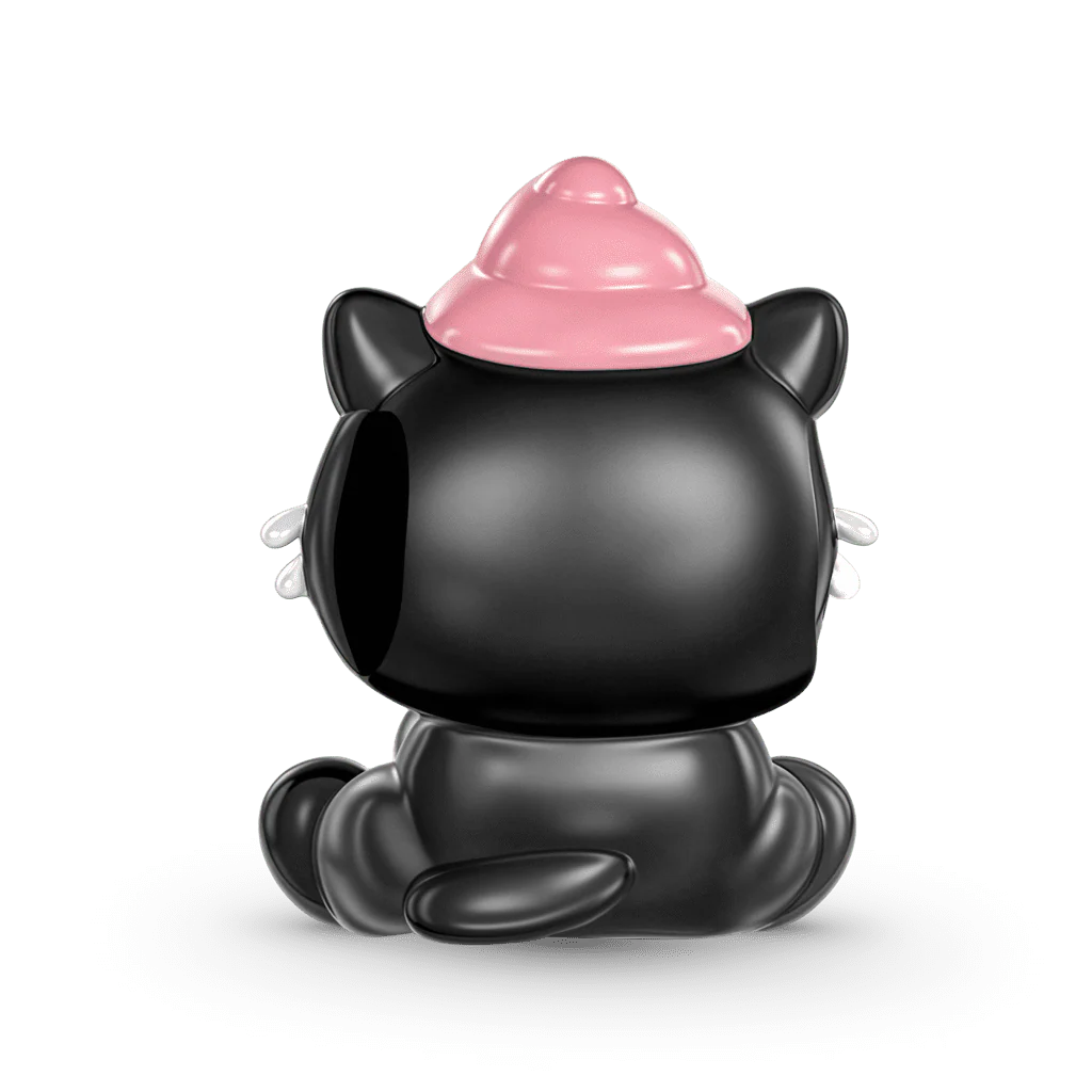 Gnoce  Black Cat Charm Platinum-plated Silver Blend - Image 6