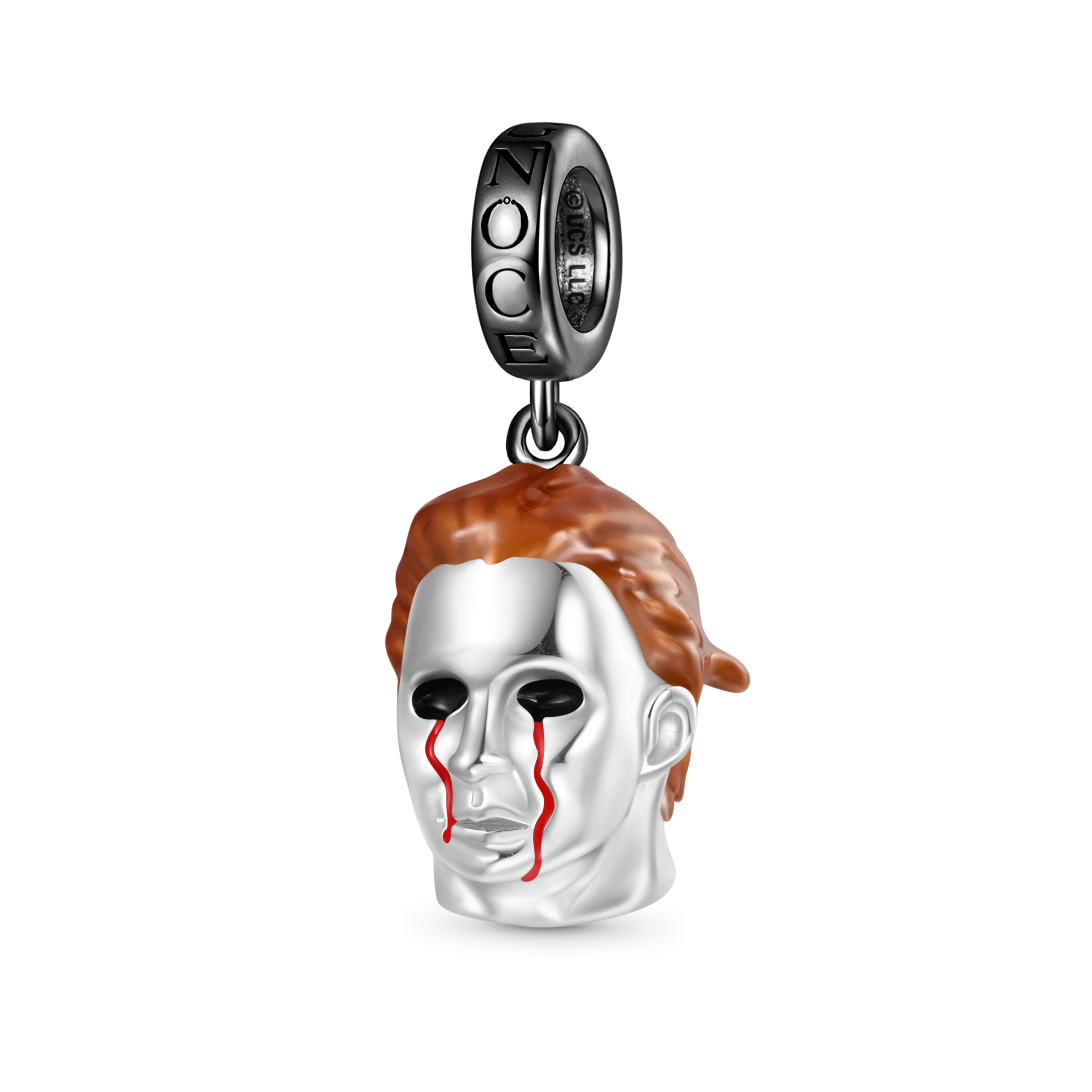 Gnoce Halloween Bloody Michael Myers Pendant Dangle Charm - Image 2