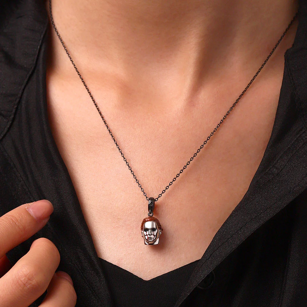 Gnoce Halloween Bloody Michael Myers Pendant Dangle Charm - Image 5