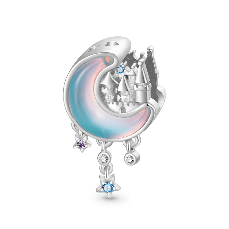 Gnoce Blue Moon Castle Little Star Charm