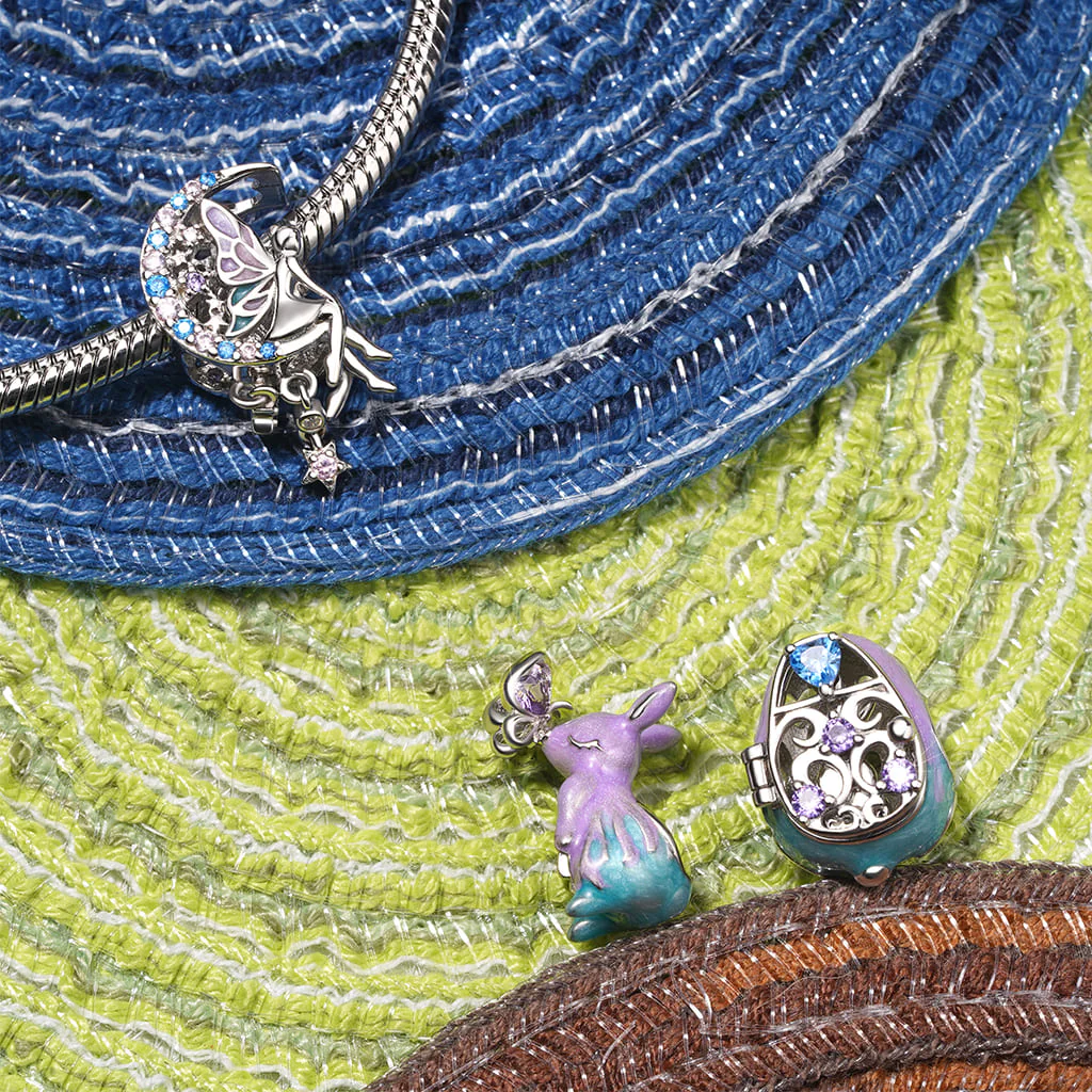 Gnoce Moon Butterfly Fairy Charm - Image 3
