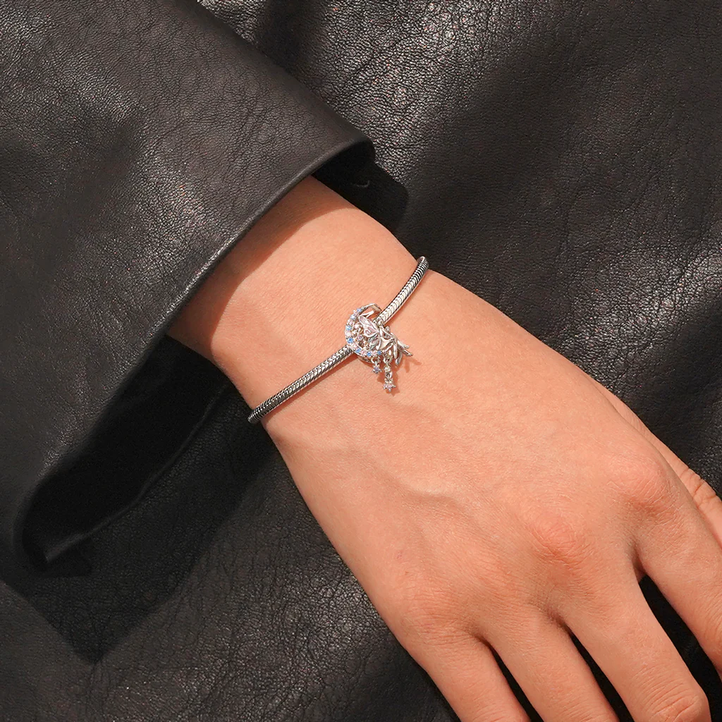 Gnoce Moon Butterfly Fairy Charm - Image 5