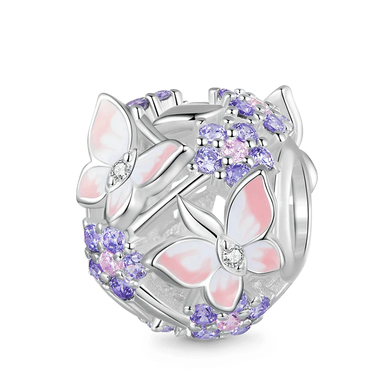 Gnoce Sparkling Butterfly Love Charm