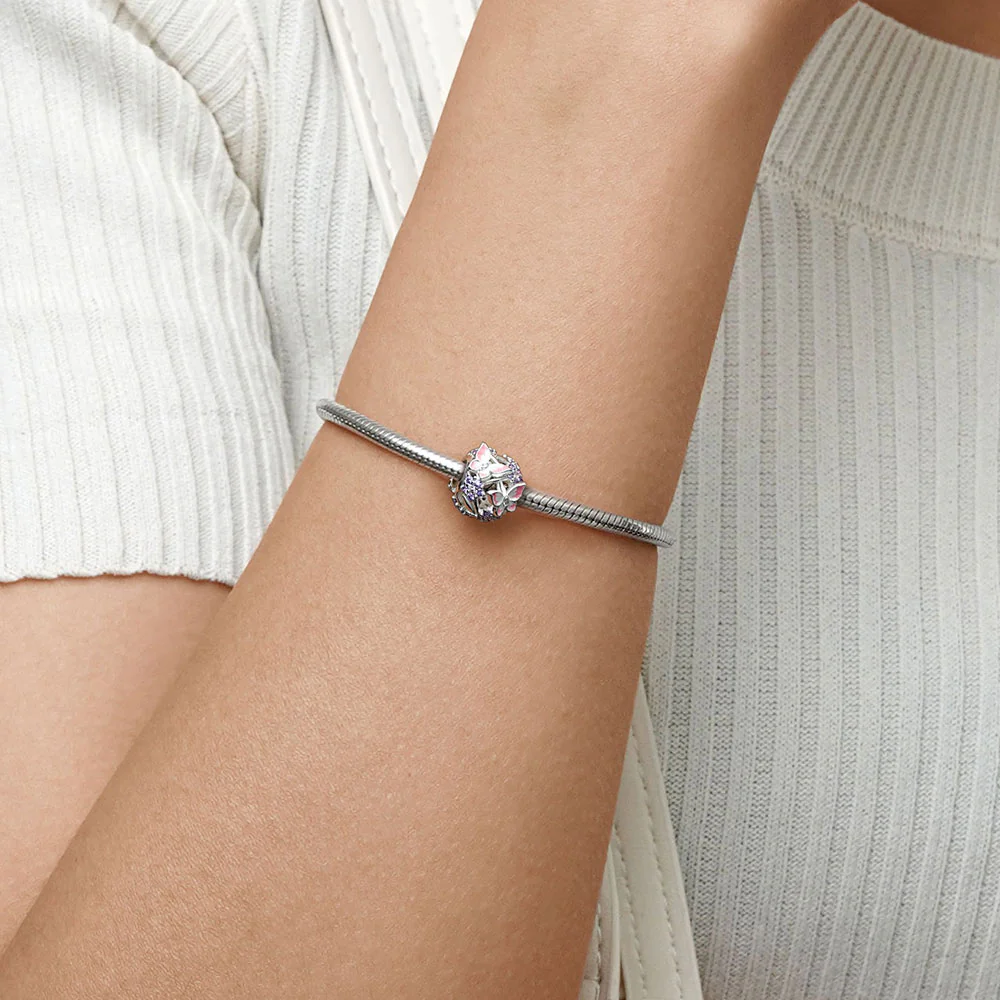 Gnoce Sparkling Butterfly Love Charm - Image 5