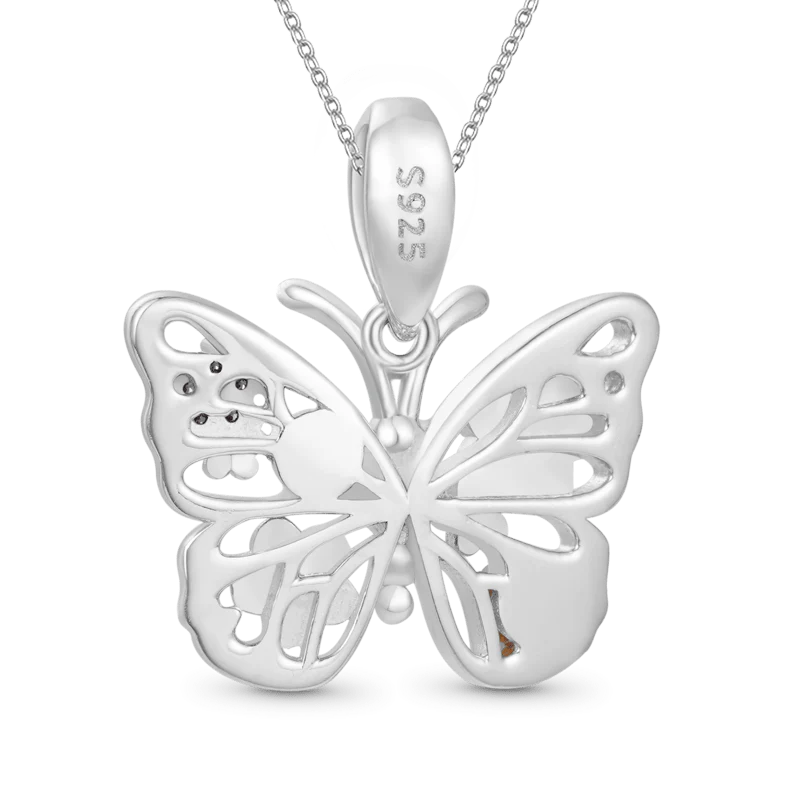 Gnoce Flying Butterfly Necklace - Image 2