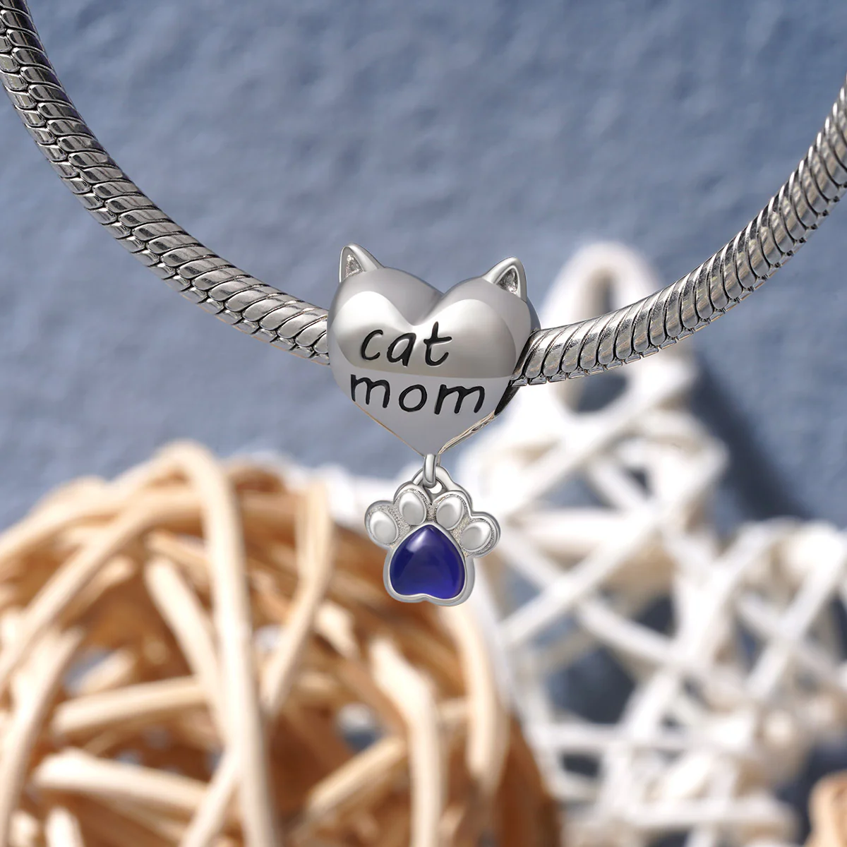 Gnoce Pet Cat Mom Paw Mood Charm - Image 4