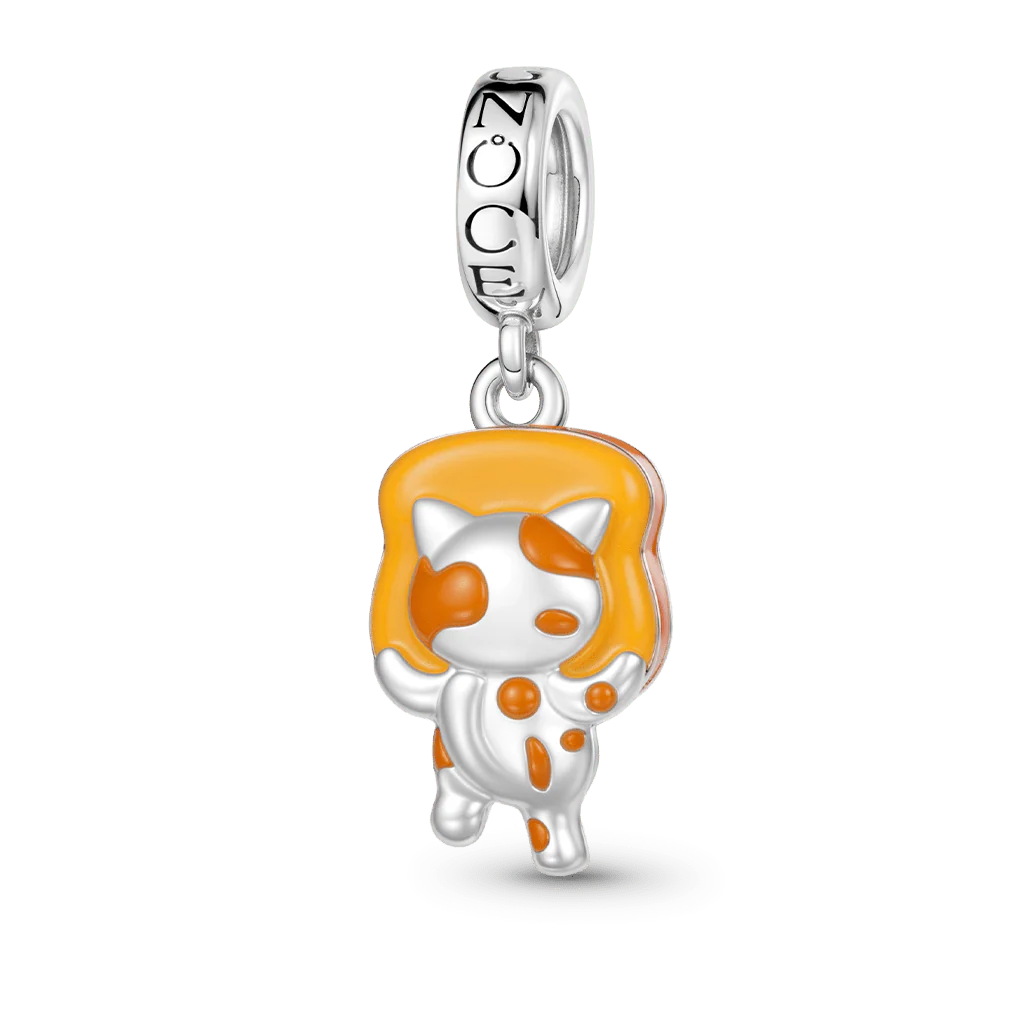 Gnoce  Cat Personalized Loving Pet Photo Pendant Dangle Charm - Image 2
