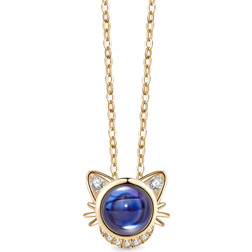 Gnoce Cat Photo Projection Necklace - Image 3