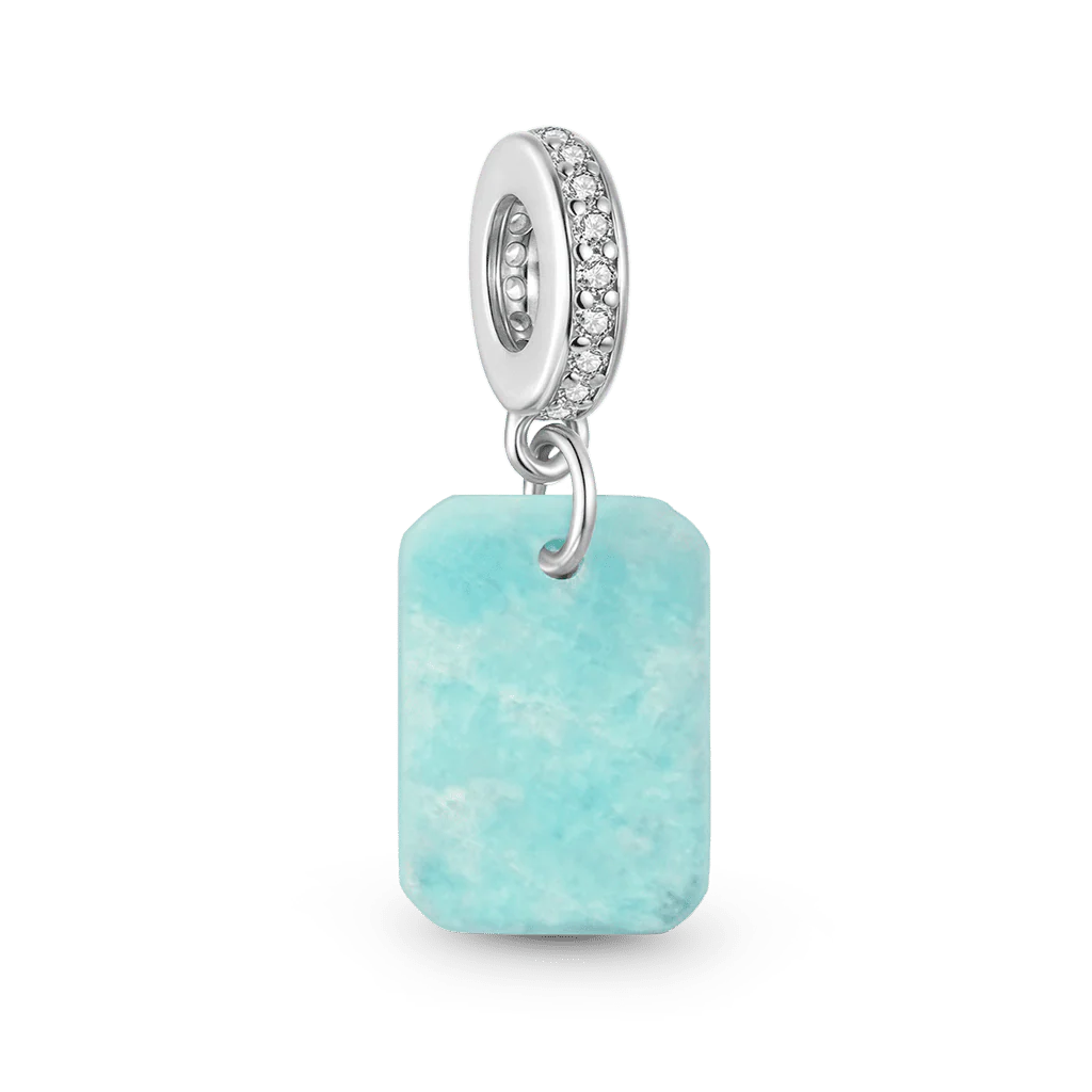 Gnoce Celestial Amazonite Healing Pendant Dangle Charm - Image 5