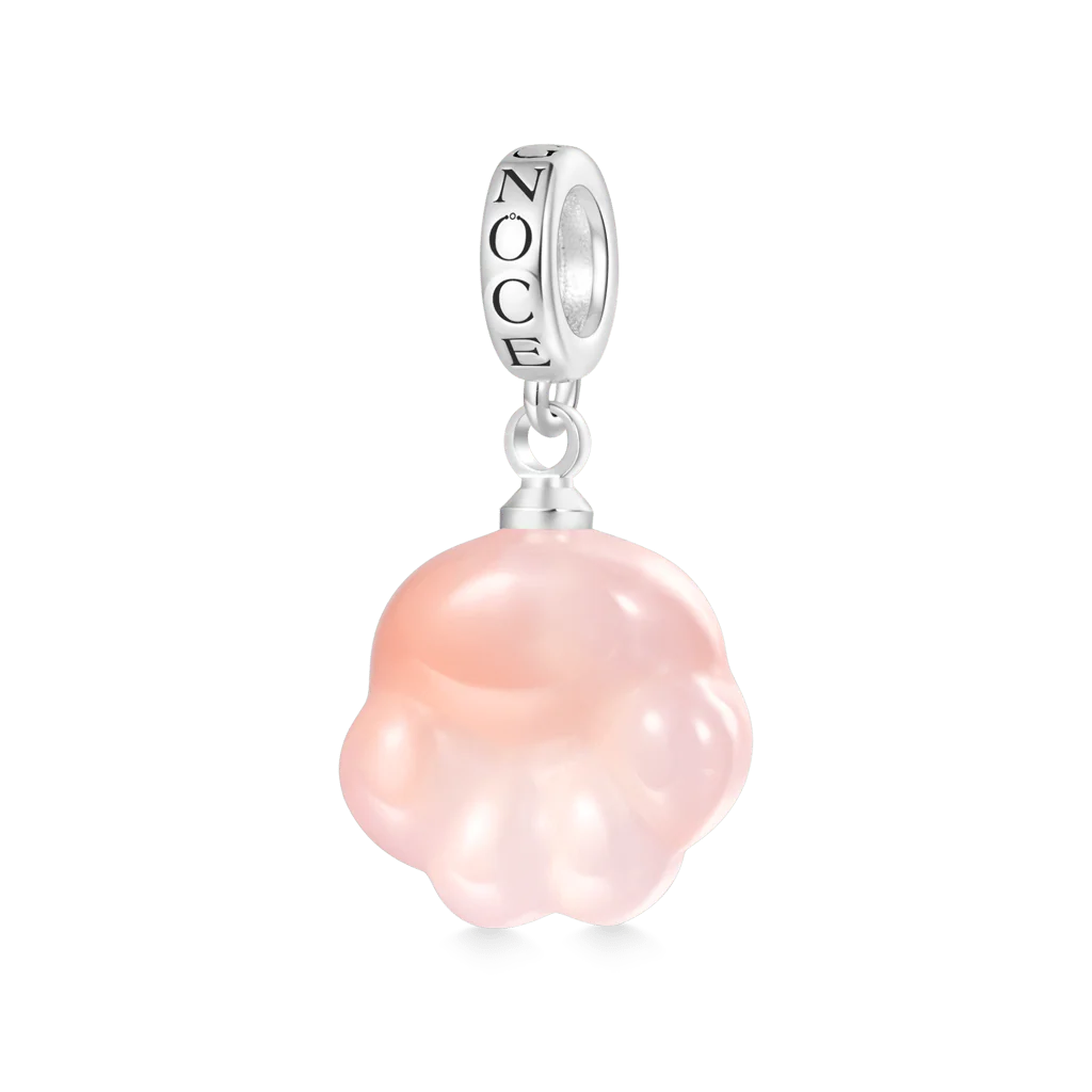 Gnoce Chalcedony Cat Claw Pendant Dangle Charm