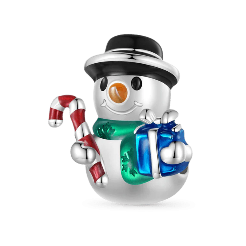 Gnoce Christmas Snowman Charm