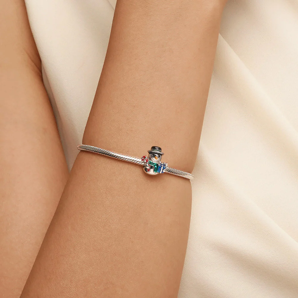 Gnoce Christmas Snowman Charm - Image 5