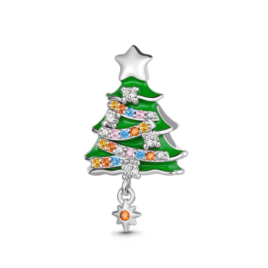Gnoce Shining Christmas Tree Gift Charm