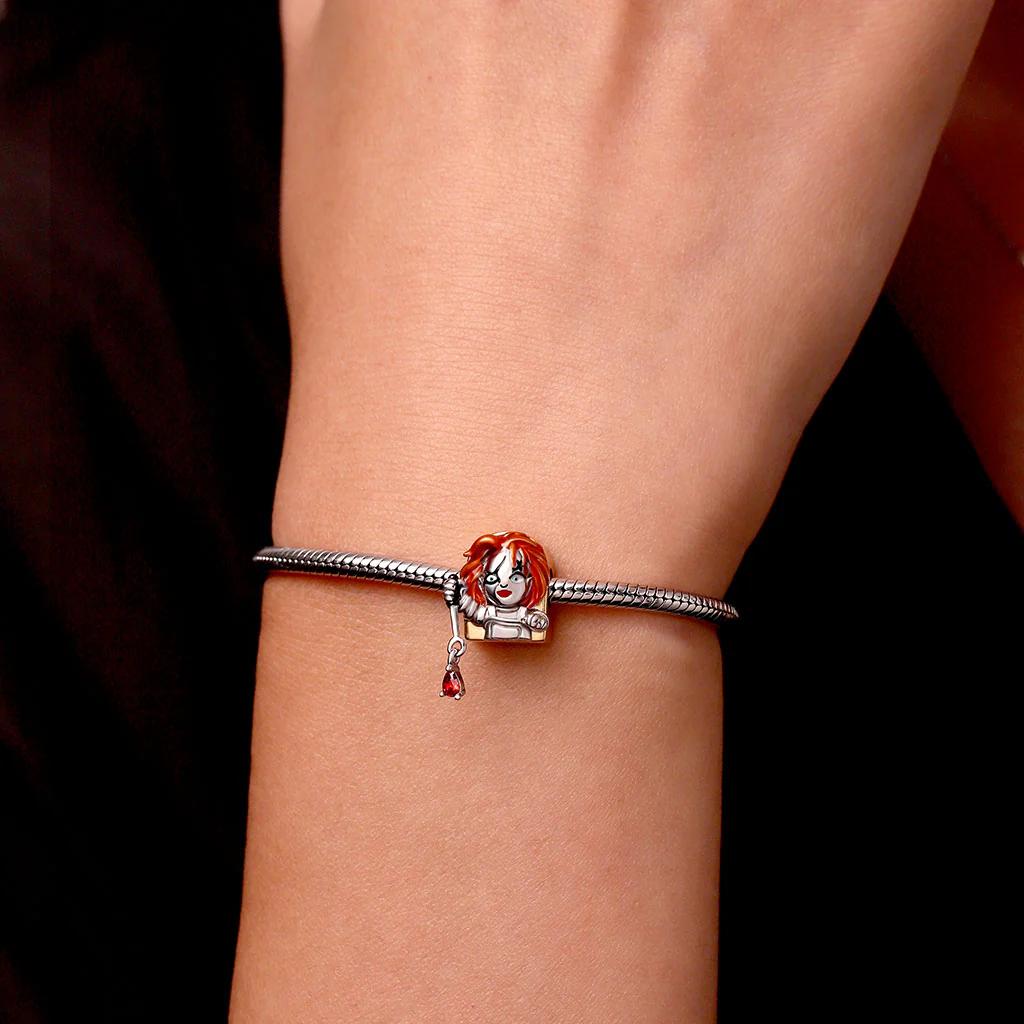 Gnoce Chucky with Bloody Knife Charm - Image 5