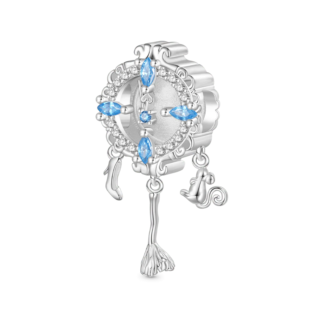 Gnoce Cinderella Clock 12 O'clock Charm