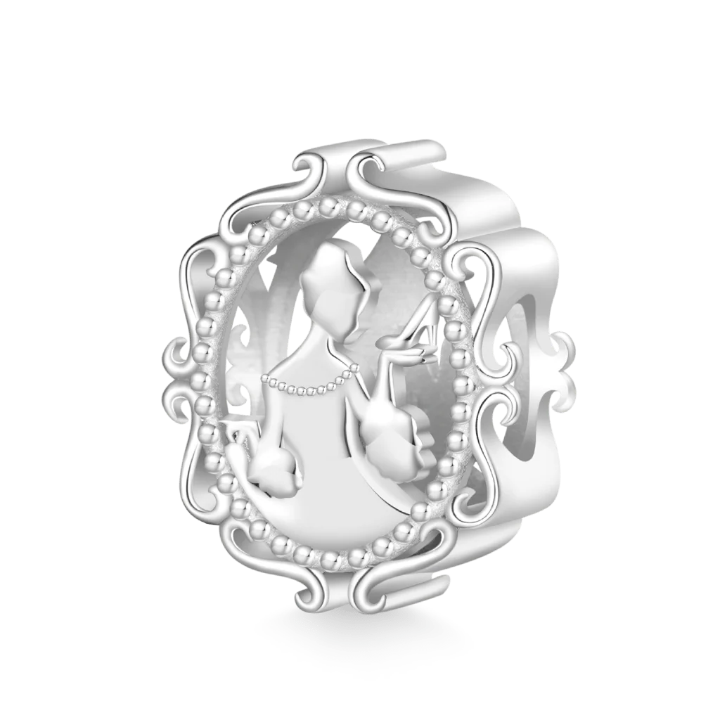 Gnoce Cinderella Silhouette Charm