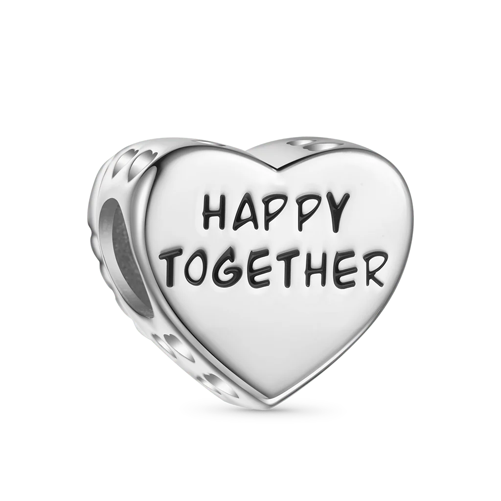 Gnoce Color CZ Embers Birthstone Charm Platinum-plated Silver Blend - Image 3