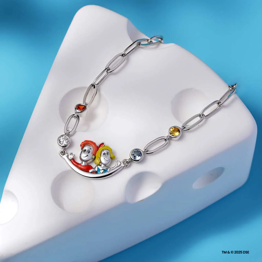 Gnoce The Cat in the Hat Conrad & Sally Chain Bracelet - Image 3
