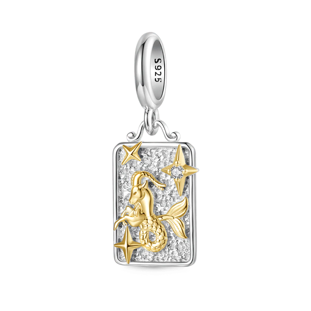 Gnoce Constellation Capricorn Pendant Dangle Charm