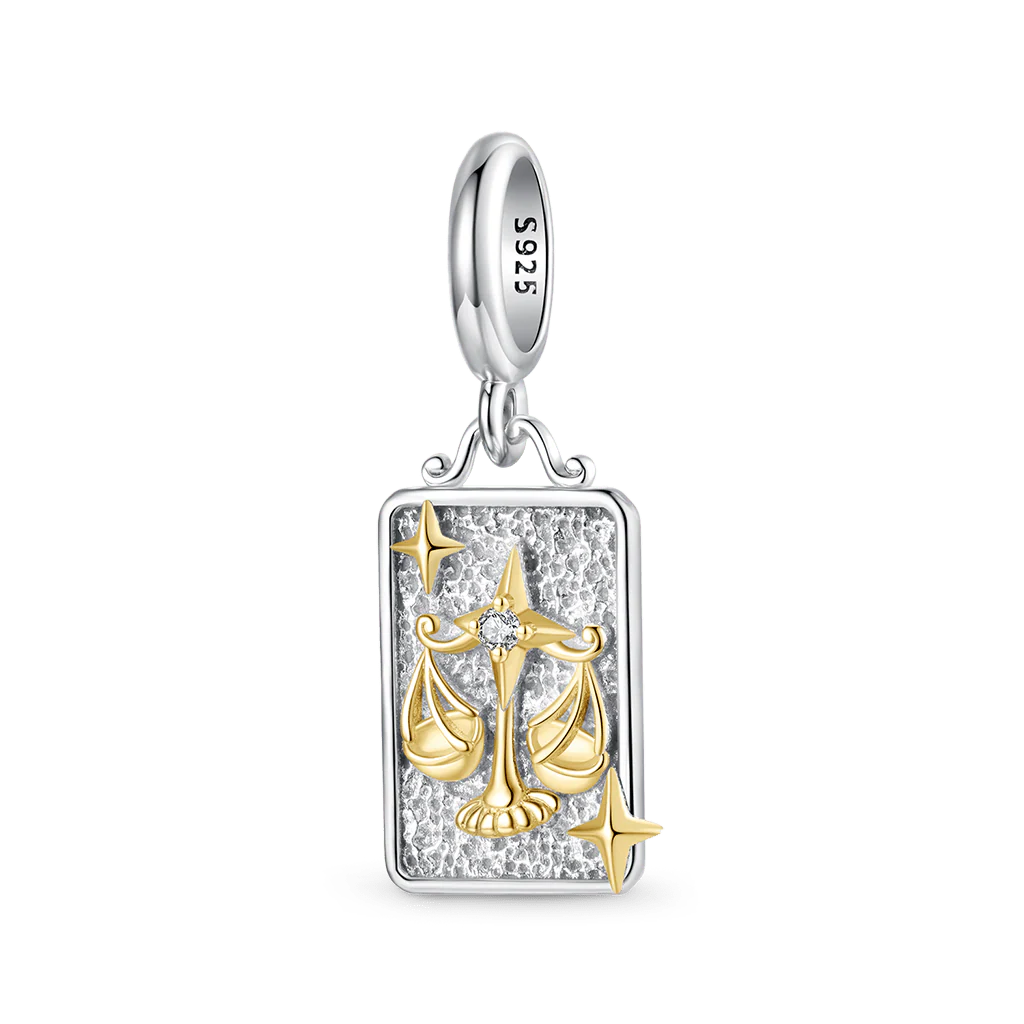 Gnoce Constellation Libra Pendant Dangle Charm