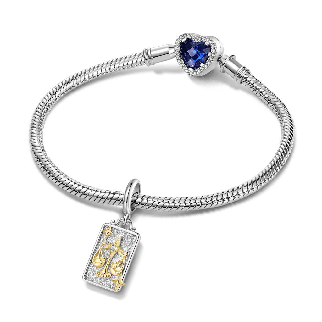 Gnoce Constellation Libra Pendant Dangle Charm - Image 3