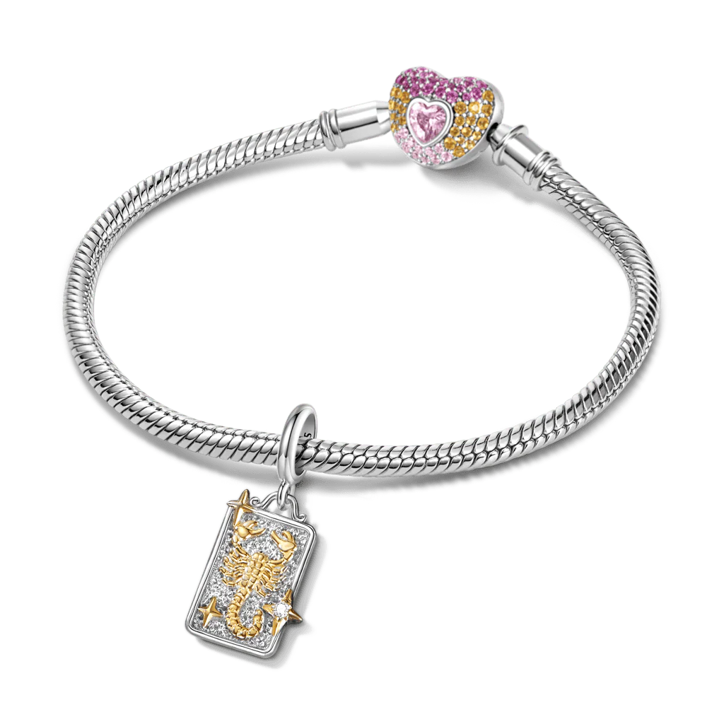 Gnoce Constellation Scorpio Pendant Dangle Charm - Image 3