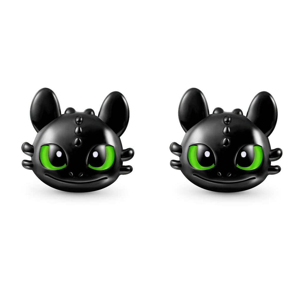 Gnoce Cool Toothless Stud Earrings