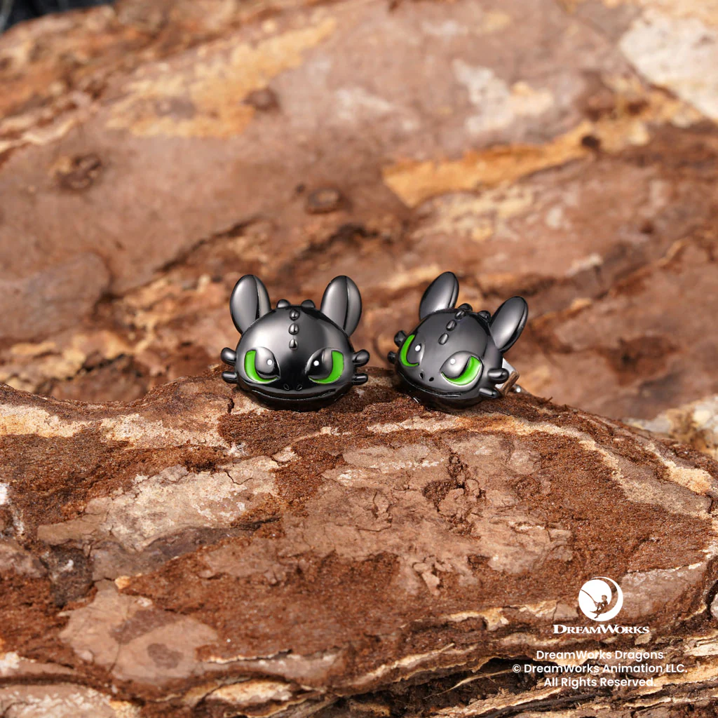 Gnoce Cool Toothless Stud Earrings - Image 3