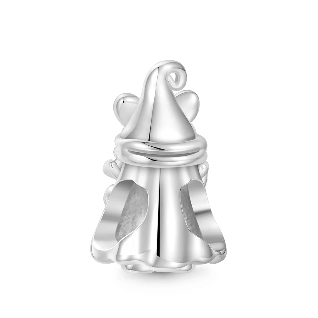 Gnoce Cute Easter Gnome Charm Platinum-plated Silver Blend - Image 2
