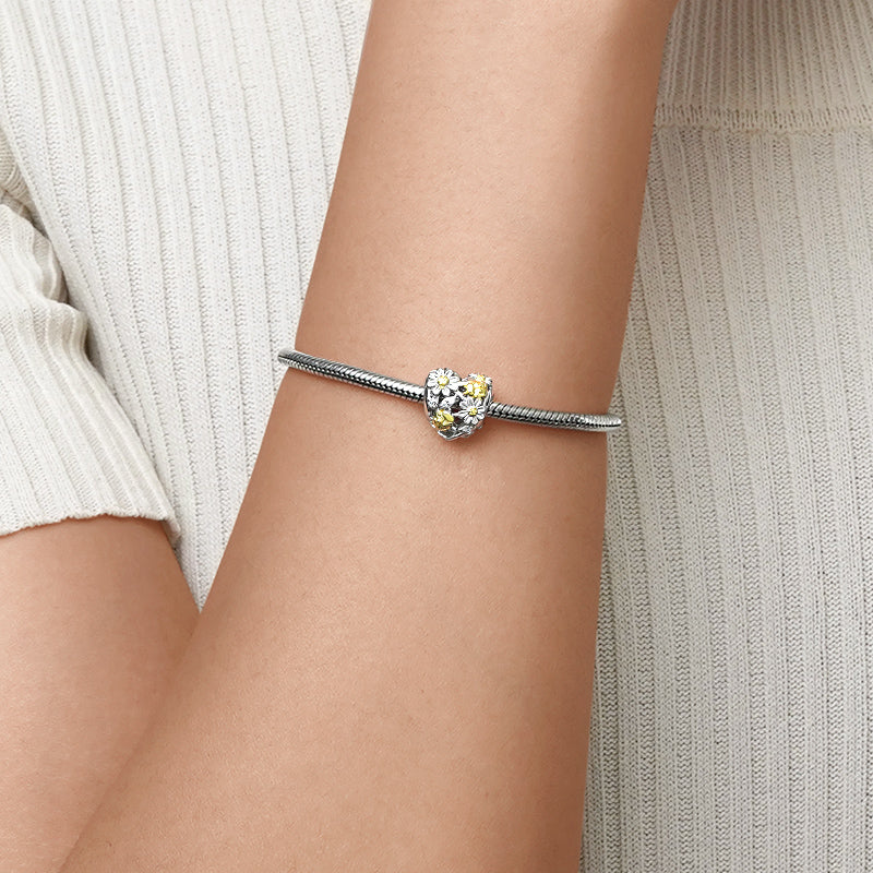 Gnoce Spring Daisy Ladybug Hollow Charm - Image 5