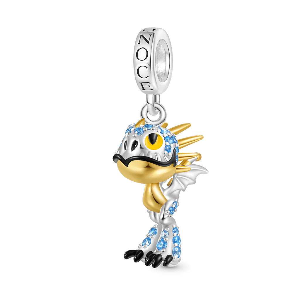 Gnoce Deadly Nadder Dragon Pendant Dangle Charm
