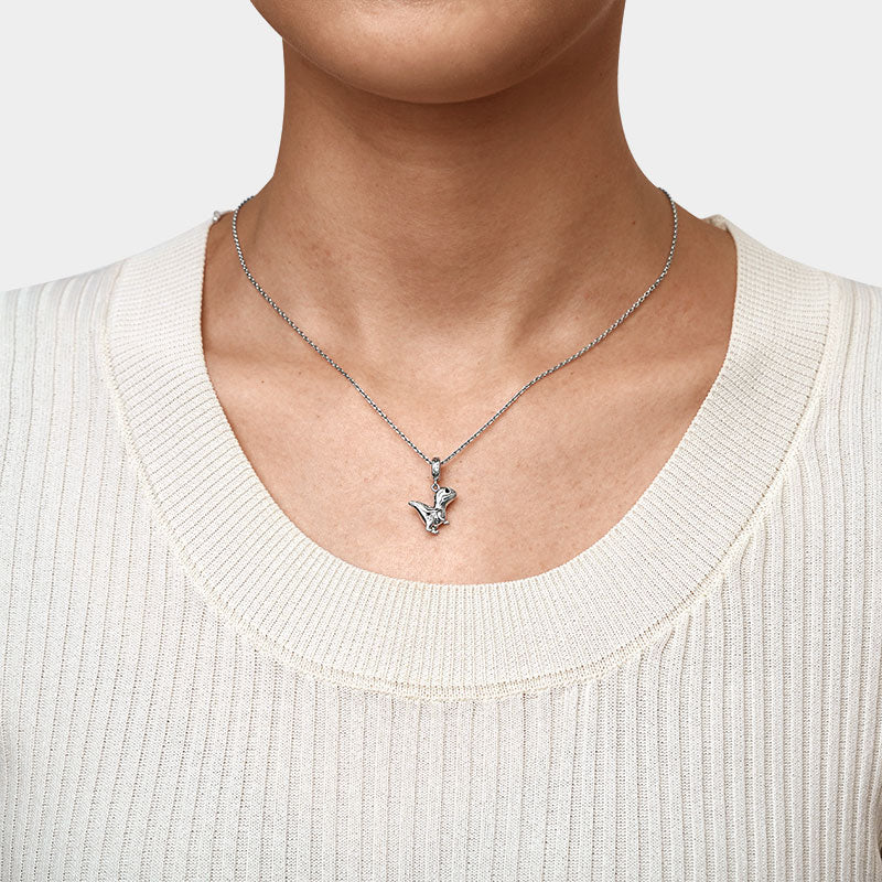 Gnoce Dinosaur Charm Platinum-plated Silver Blend - Image 6