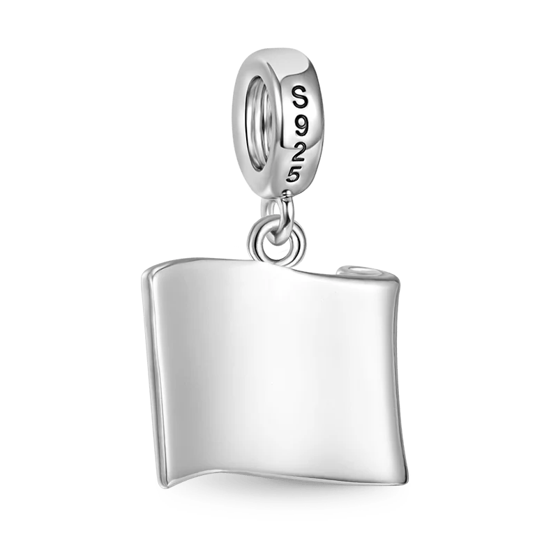 Gnoce School Diploma Pendant Dangle Charm - Image 2